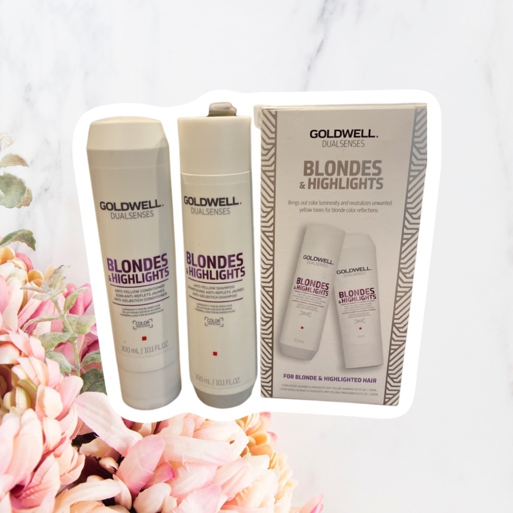 Goldwell Blonde Highlights Shampoo Conditioner 10